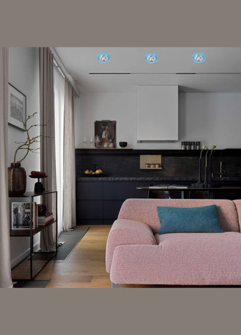 Акриловий круглий світильник (05-А24) No Brand (370072012)