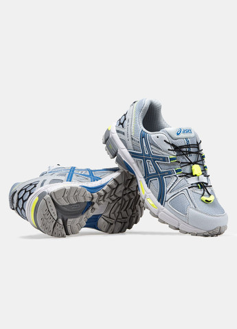 Кроссовки женские и мужские Asics Gel-Kahana 8 grey blue | Асикс Гель-Кахана 8 серые синие No Brand серые всесезоны (315155232)
