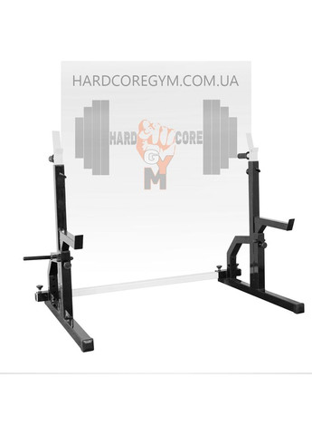 Стійки для присідання, жима лежачи та стоя, під штангу зі страховкою і брусами (до 200 кг) No Brand (326596714)