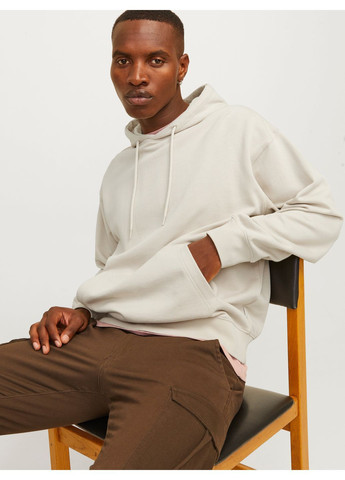 Худи демисезон,светло-бежевый,JACK&JONES Jack & Jones (372127399)