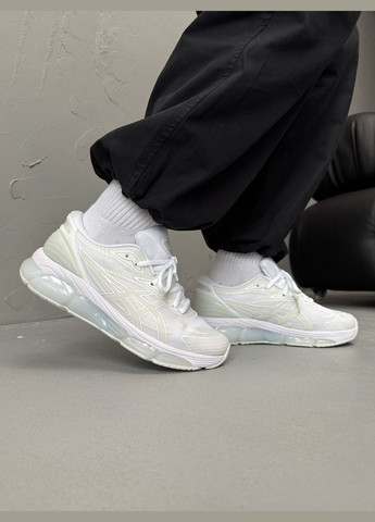 Белые демисезонные кроссовки мужские asics gel quantum 360 8 white glacier grey | асикс гель квантум 360 белые No Brand