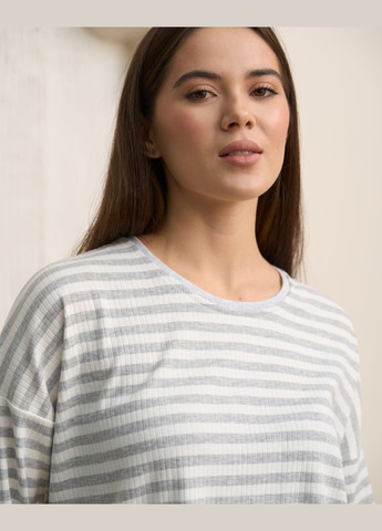 Світло-сіра жіночий комплект зі штанами Nicoletta