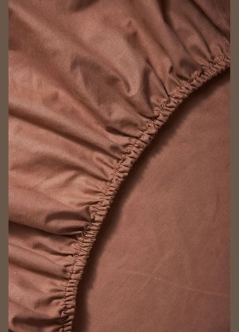 Простирадло на резинці Бязь Gold Люкс 200х200х25 см (MS-850000358) Moon&Star Light Brown (295439025)