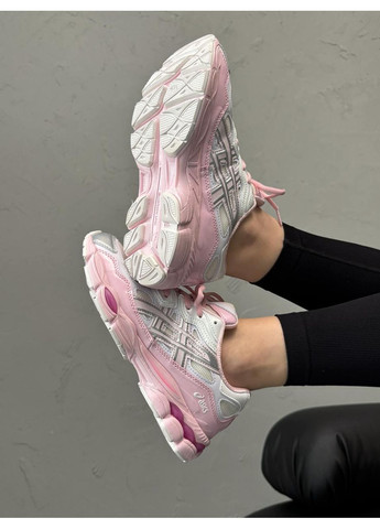 КРОССОВКИ ЖЕНСКИЕ ASICS GEL-NYC SILVER PINK АСИКС ГЕЛЬ НЮК No Brand розовые демисезоны (367172223)