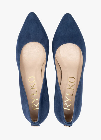 Rylko Туфли лодочки синий з натуральная замша, — лето (317359265)