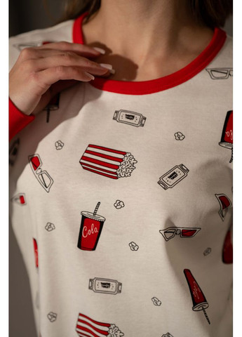 Комбінована всесезон піжама жіноча з бавовни сinema 873184 German Volf 25125