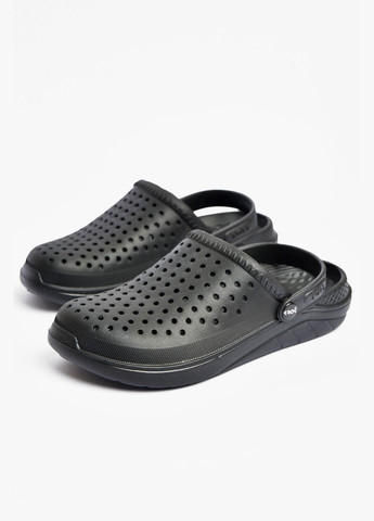 Кроксы мужские черного цвета Let's Shop (329687865)