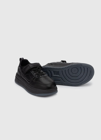 Чорні кеди для хлопчика t492-3a (2000989899266d)(sn) shop (2000989899266) Stepln