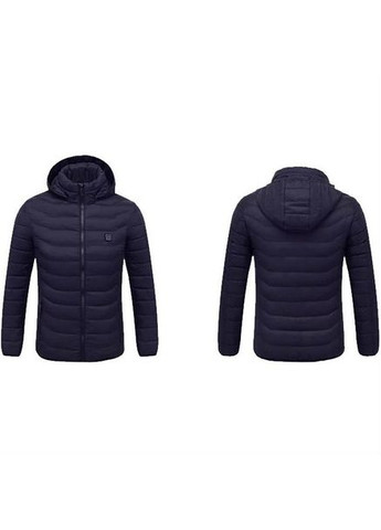 Синя демісезонна куртка з підігрівом cimone (10880244s) Thermalli