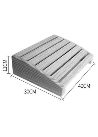 Підставка для ніг з дерева Беніко 11 капучино (ПНГ-112609) No Brand (328415445)