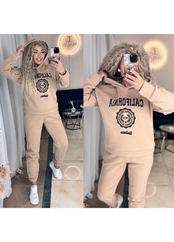 Костюм California тринитка на флісі,штани та худі з капюшоном Україна (362749567)