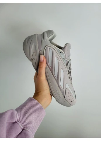 Сірі кросівки чоловічі adidas ozelia full grey адідас озелія сірі демісезон No Brand