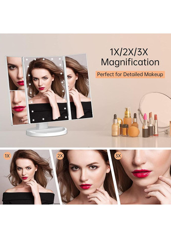 Дзеркало для макіяжу зі збільшенням Fascinate No Brand (363320187)