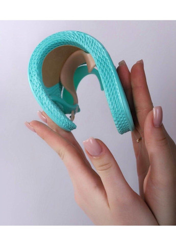 Бирюзовые вьетнамки женские бирюзовые No Brand