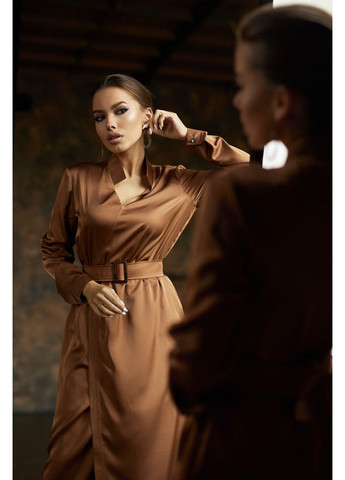 Коричневое платье 1923.4975 Seventeen