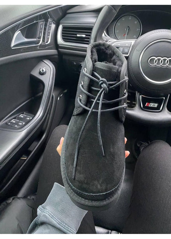 Угі Жіночі UGG Neumel Black (Замша) (366196706)