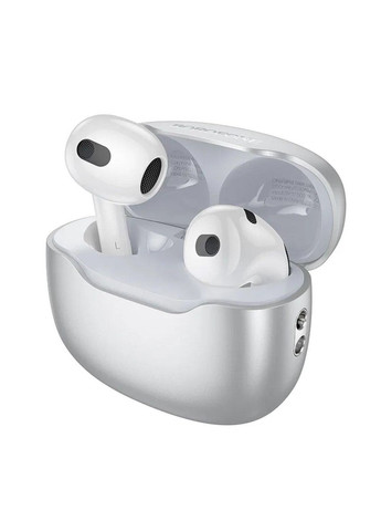 Навушники BW40 Gratified true wireless BT headset Frost Moon Silver Borofone (353497597)