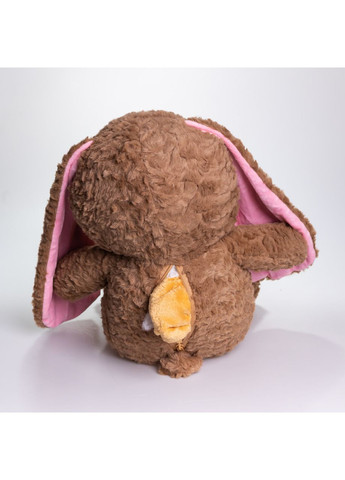 М'яка іграшка-плед, подушка 3 в 1 Зайчик плед в іграшці 35×32×40 (см) дитячий плед іграшка Коричневий 509-9BR Yiwu (370801172)