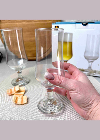 Бокалы пивные на ножке 12 шт 365 мл Ariadne Тулип Uniglass (303138178)