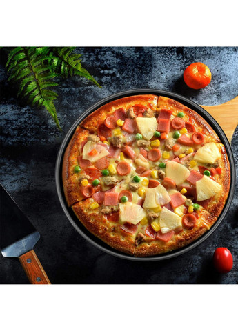 Комплект из 2 форм для выпечки пиццы с антипригарным / тефлоновым покрытием Ø 26 см Kitchen Master (279518108)