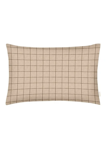 Двоспальна постільна білизна з простирадлом на резинці BEIGE GEOMETRY CS9 (4822052140949) Cosas (392834399)