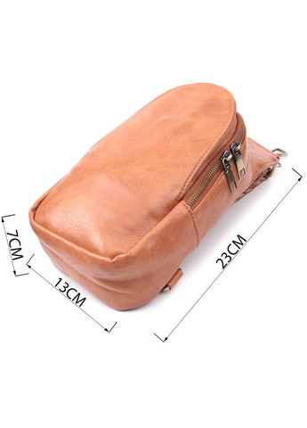 Интересная сумка через плечо в модном цвете из экокожи 22793 Vintage (335032796)