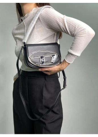 Сумка жіноча 1DR Iconic Shoulder Bag Black No Brand (355342932)