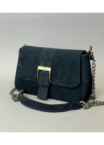 Сумка жіноча з натуральної італійської замші з металевим ланцюжком Bella Bertucci Кросбоді (351503973)