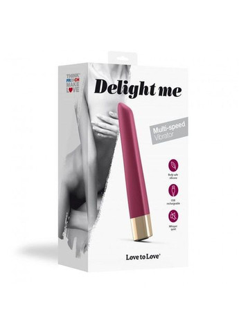 Мощный минивибратор Delight Me CherryLove Love To Love (282708871)