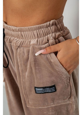 Спортивные штаны велюровые женские на флисе Ager 238R58645 (357234461)