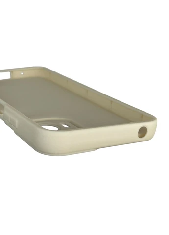 Чохол силіконовий оригінальний Soft Touch з 3D принтом вишеньки для Moto G04 (XT2421-2) молочний (Повний захист камери) Motorola (378972513)