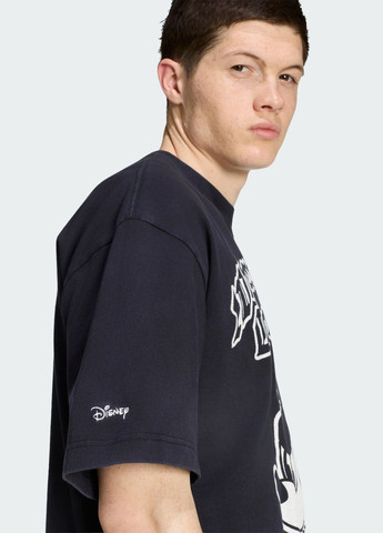 Черная футболка disney mickey mouse dreams adidas