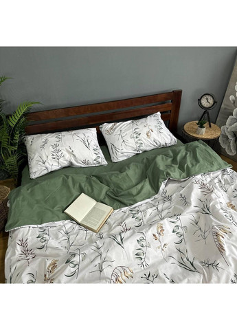 Постільна білизна бавовняна Оазис Євро 200 x 220 Бязь Біла 50 х 70 No Brand (364261445)