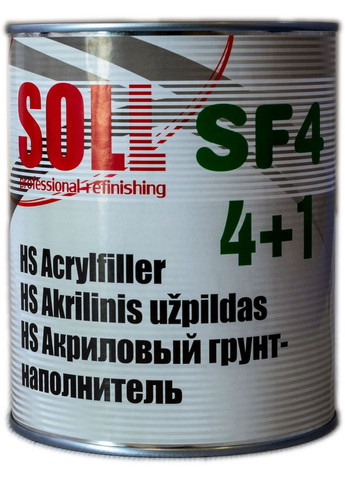 Акриловий ґрунт 4:1 1 л HS SF4 No Brand (289464566)