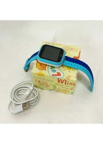 Детские умные часы с GPS Q750 Blue, смарт часы-телефон с сенсорным экраном и играми CD-63 Smart Baby Watch (377482867)
