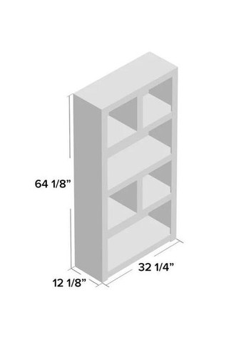 Стеллаж кухонный из дерева Тингер 4 охра (СТА-420004) No Brand (327860009)