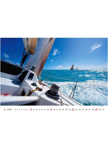 Календар HELMA 2026 31,5 x 45 см Sailing Helma 365 (361855118)