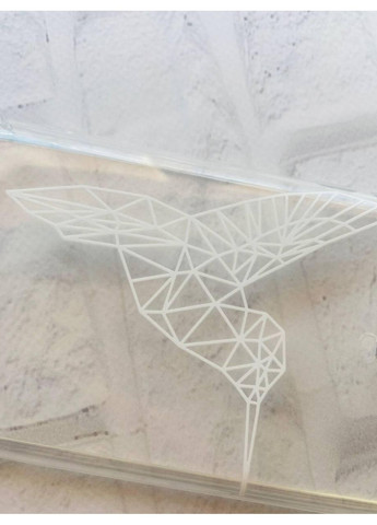 Прозрачный чехол на Xiaomi Poco X4 Pro Колибри (принт 123) Creative (359500026)