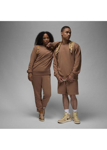 Світшот унісекс Wordmark Fleece Crew-Neck Sweatshirt Brown Air Jordan (364662607)