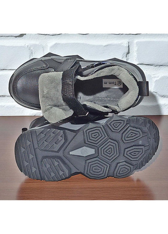 Утеплені демісезонні черевики хайтопи на флісі липучках для хлопчика Tom.M (360713842)