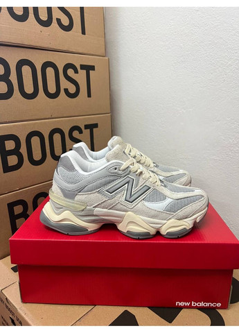 Сірі Осінні кросівки чоловічі new balance 9060 light grey нью беланс 9060 No Brand
