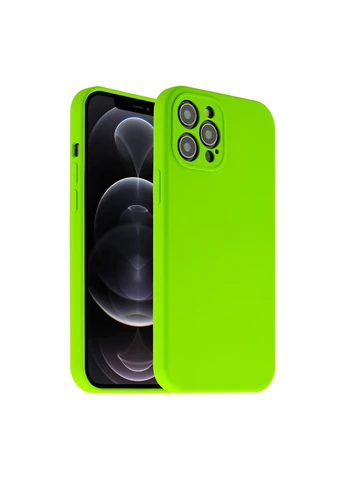 Чехол Silicone Case Full Size with Frame для iPhone 12 Pro Max Цвет 27.Peach No Brand Apple iPhone 12 Pro Max (336152795)