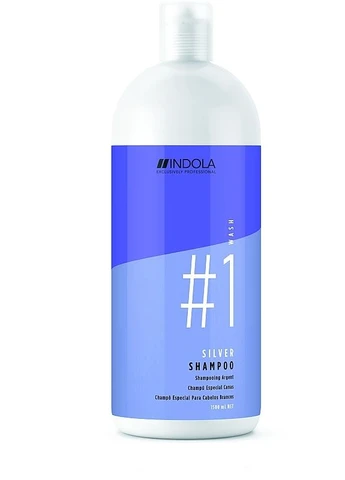 Шампунь для фарбованого волосся з сріблястим ефектом Innova Color Silver Shampoo 1000ml (2-653884) Indola (379855705)