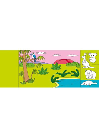 Дитяча книжечка розмальовка "Хто гойдається на ліані?" 1364007 Ranok Creative (363204681)