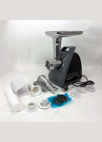 Мясорубка электрическая для мяса SMG-5421B 1800 Вт, Мясорубка для мяса, Мясорубка 3 IB-287 в 1 Suntera (349512120)