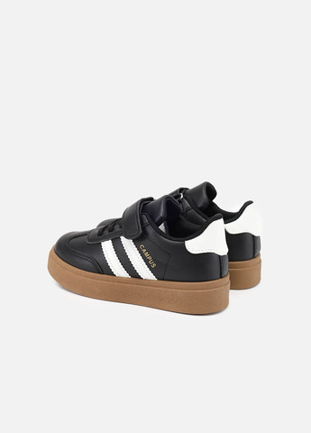 Черные кеды для мальчика цвет черный цб-00281989 Kimboo