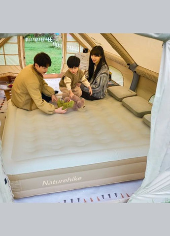 Матрац надувний одинарний CNH22DZ015, із вбудованою помпою (A-017107) Naturehike (317351886)