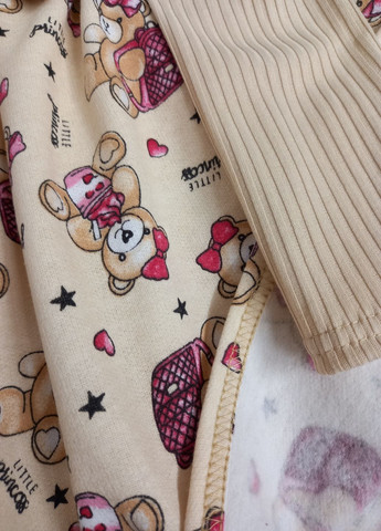 Бежевое платье с бантом GEX (306454649)