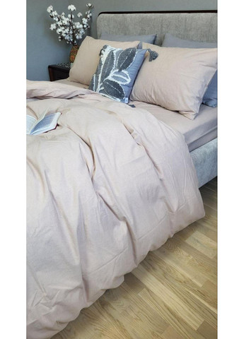 Постільна білизна з резинкою (W1331) варена бавовна Сімейний розмір, наволочки 70/70 No Brand (364219632)