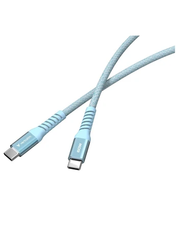 Дата-кабель USB-C to USB-C 1.2м Magnetic 60W blue (ek19875) Verbatim USB-C to USB-C 1.2m Magnetic 60W blue (391782119)